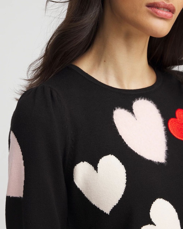 V-Day Multi-Heart Pullover - image 4